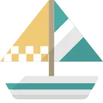 Yacht SVG Icon